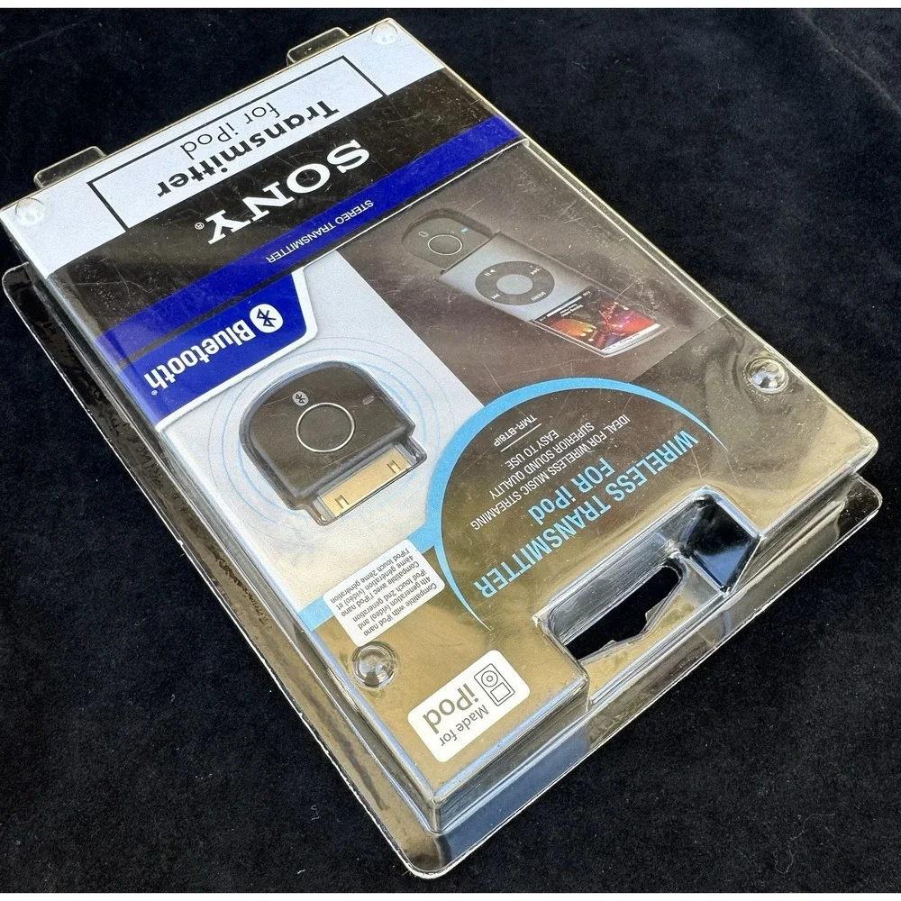 Apple iPod Sony Bluetooth Wireless Transmitter TMR-BT8iP Nano Classic Mini Touch